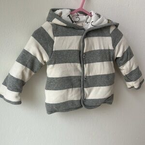 Burt’s Bees Baby 3 - 6 month ABC hooded sweatshirt